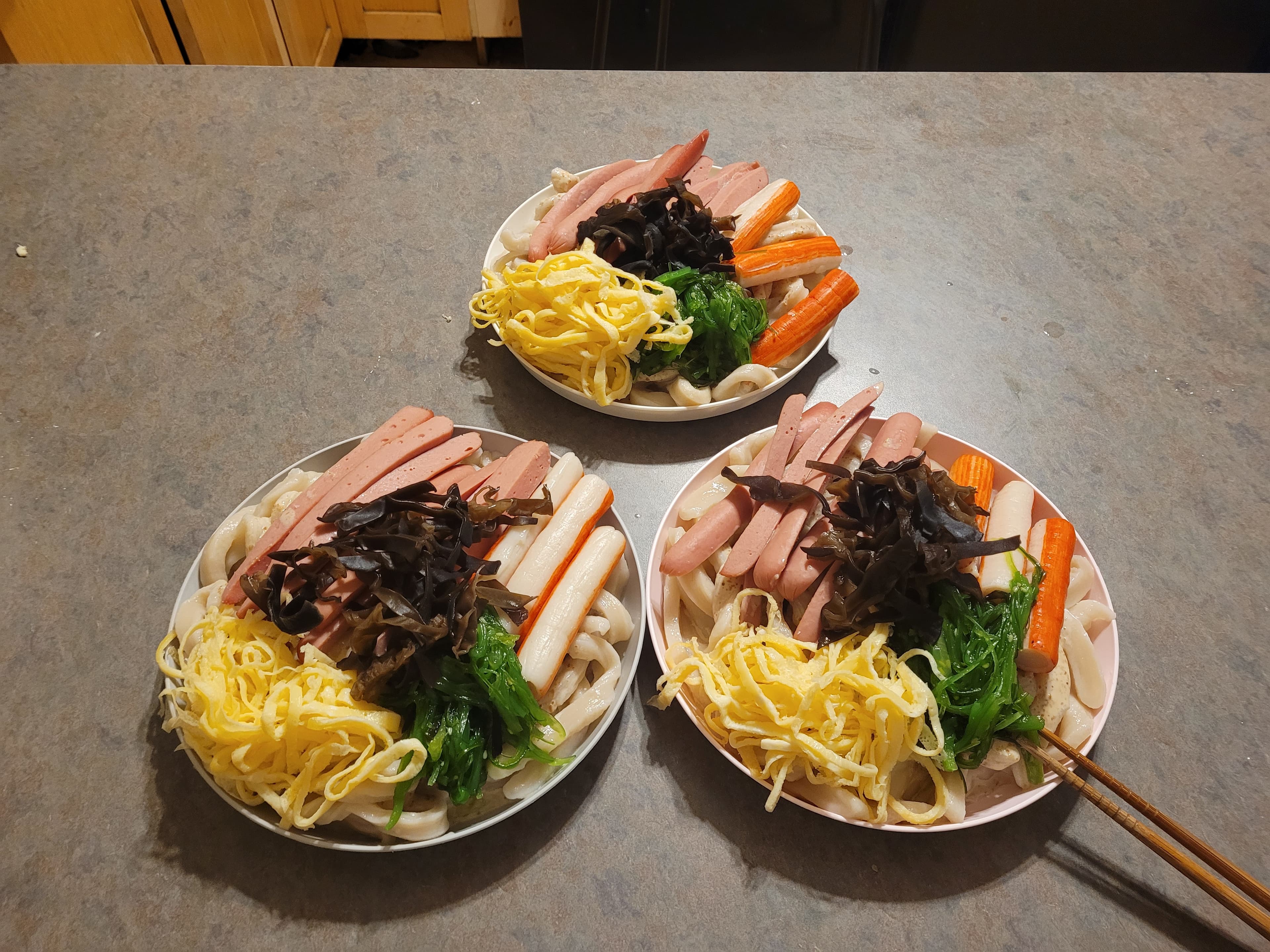 Hotpot Ingredients Plates